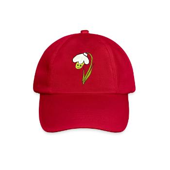 Spring Flower Snowdrops - Baseball Cap - classic red - Front