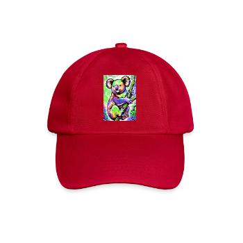 Koala - Baseballkappe - klassisch Rot - Vorne