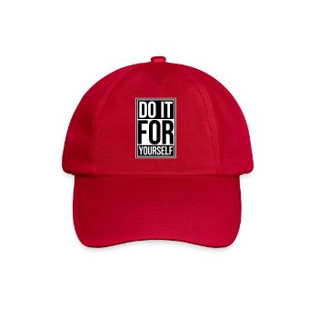 Do It For Yourself Inspirierend Selbstliebe Zitat - Baseballkappe - klassisch Rot - Vorne