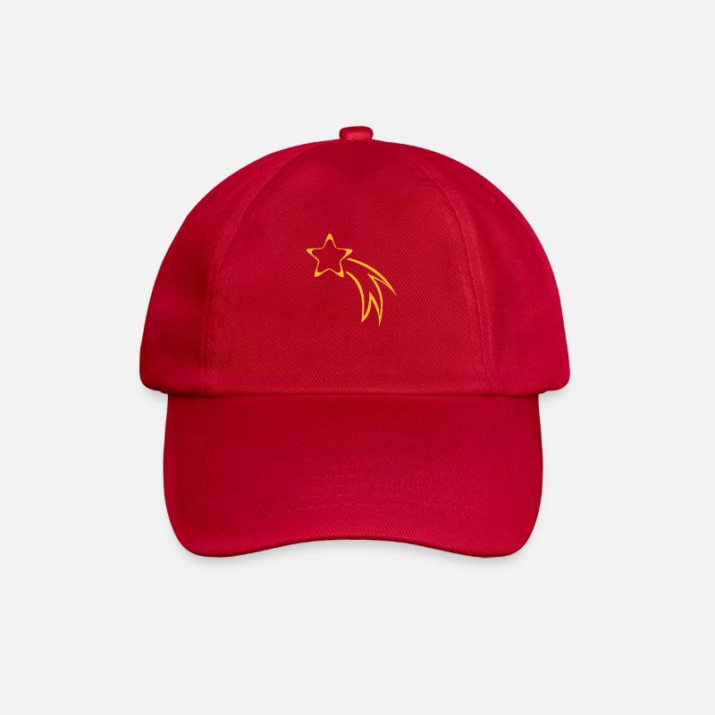 STERNSCHNUPPE - Baseballkappe - klassisch Rot