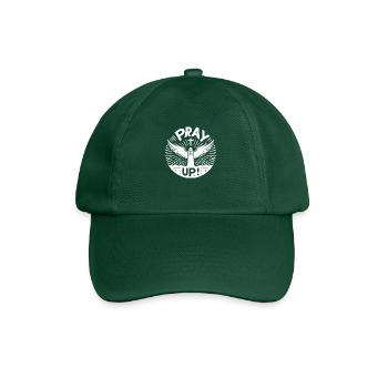 Priez haut - Casquette classique - vert bouteille - Devant