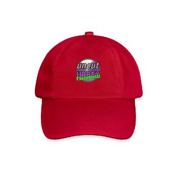 uncutURBEX Paranormal LOGO - Baseballkappe - klassisch Rot - Vorne