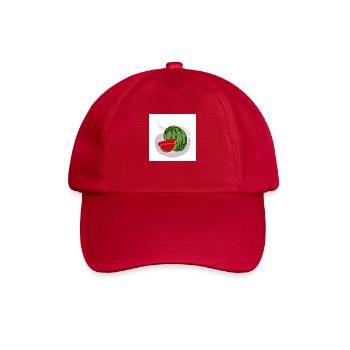 Red watermelon - Baseball Cap - classic red - Front