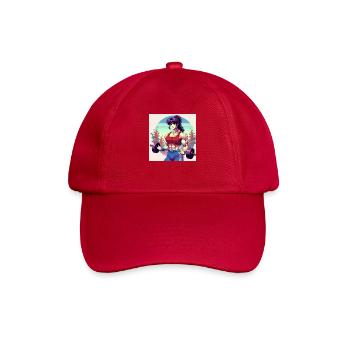 RetroFit – Die 90er Power-Women - Baseballkappe - klassisch Rot - Vorne