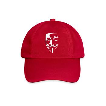 Anonymous Mask - Baseball Cap - classic red - Front