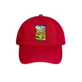 Outdoor adventure with Pup - Baseball Cap - classic red - Front