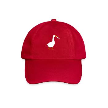 Gefährliche bewaffnete Gans - Baseballkappe - klassisch Rot - Vorne