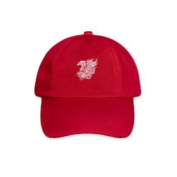 adler tribal 1 - Baseballkappe - klassisch Rot - Vorne