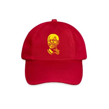 Mandela Posterised - Baseball Cap - classic red - Front