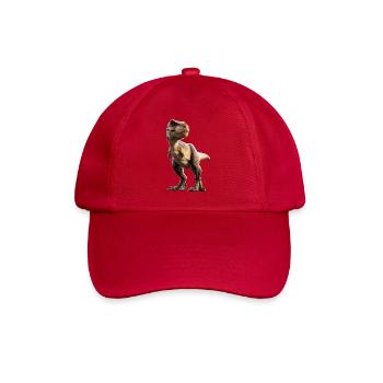 T-Rex Tyrannosaurus Rex Dino Papa Dinosaure - Casquette classique - rouge classique - Devant