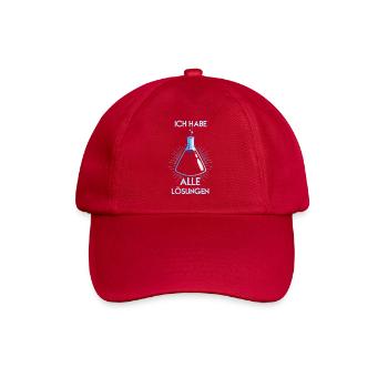Chimie Chimiste Professeur de chimie Drôle de science - Casquette classique - rouge classique - Devant