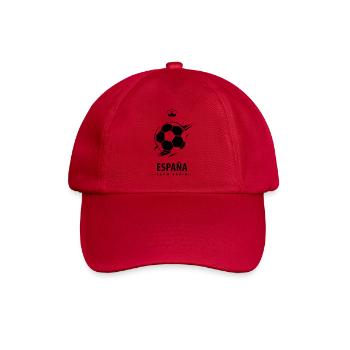 Spain Football Supporter Soccer Fan Design - Baseball Cap - classic red - Front