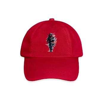 Ninja en voile aquarelle - Casquette classique - rouge classique - Devant