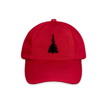Christmas tree - Baseball Cap - classic red - Front