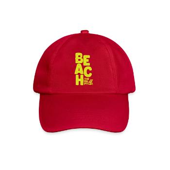 Beach Therapy - Baseballkappe - klassisch Rot - Vorne