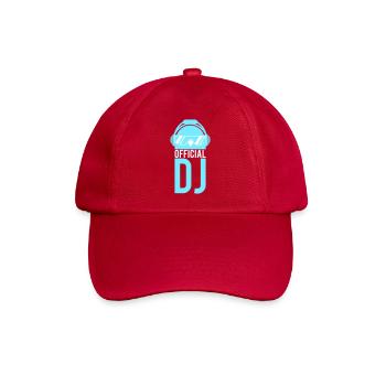 Penguin Official DJ Bird Party Club Music Celebrations - Baseball Cap - classic red - Front