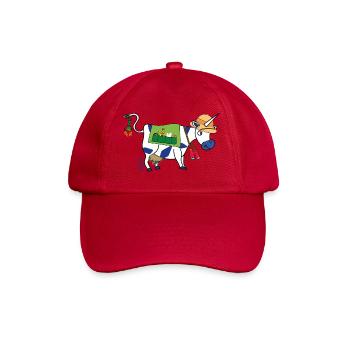 BAVARIAN UNICORN - Safari Travel Bavarian Food - Baseball Cap - classic red - Front
