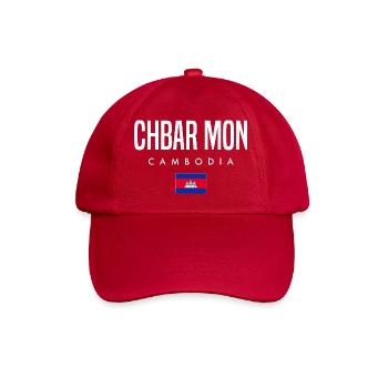 Chbar Mon Cambodge Khmer - Casquette classique - rouge classique - Devant
