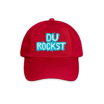 Idée cadeau Du Rockst Design - Casquette classique - rouge classique - Devant