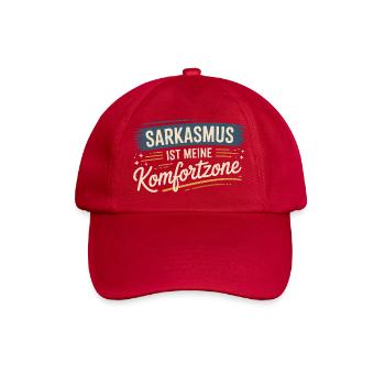 Le sarcasme est ma zone de confort – Drôle de dicton - Casquette classique - rouge classique - Devant