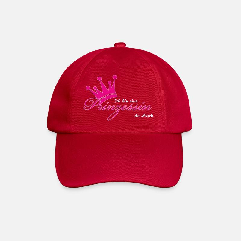 Je suis une princesse - Casquette classique - rouge classique