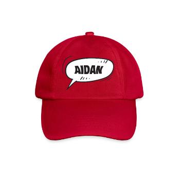 Gift for Aidan - Baseball Cap - classic red - Front