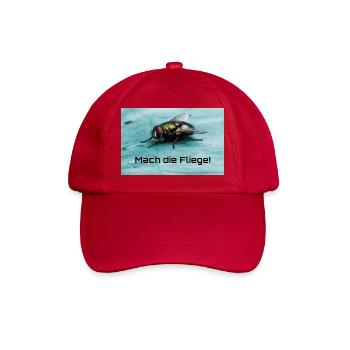 Bow tie motif: Make the bow tie! - Baseball Cap - classic red - Front