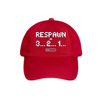Respawn Countdown Pixel Art - Baseball Cap - classic red - Front