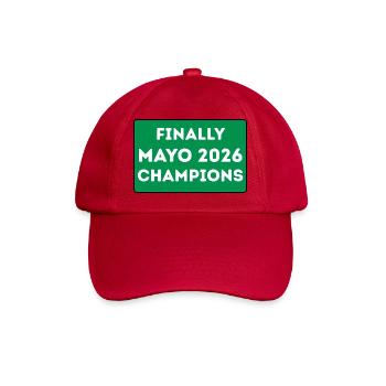 1-_Mayo_champions_2026 - Baseballkappe - klassisch Rot - Vorne