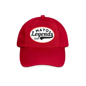 Mayo Legends 2026 - Baseballkappe - klassisch Rot - Vorne