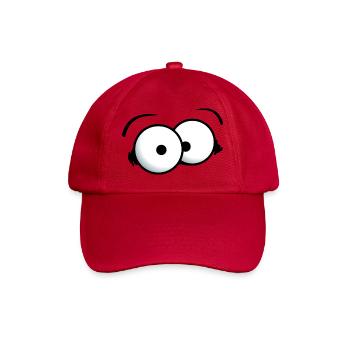 Design de Yeux Abstraits en 3D - Casquette classique - rouge classique - Devant