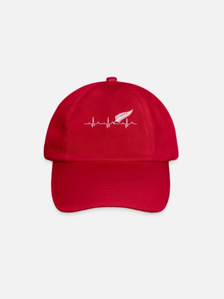 Neuseeland - Geschenk - Baseballkappe - klassisch Rot