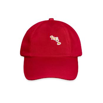 Flower wreath of daisies - Baseball Cap - classic red - Front