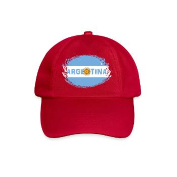 Argentina flag2 - Baseball Cap - classic red - Front