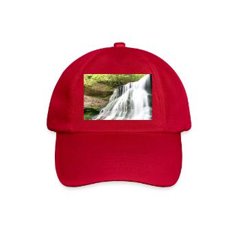 Waterfall Waldzauber / Hörschbach - Baseball Cap - classic red - Front