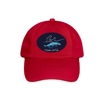 Fisherman from father to son - Passion pêche - Baseball Cap - classic red - Front