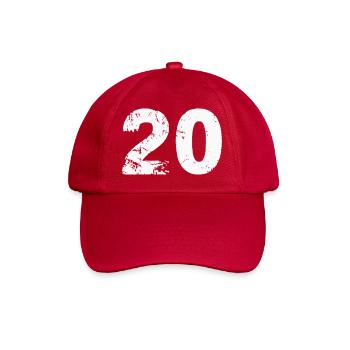 20 - Baseball Cap - classic red - Front