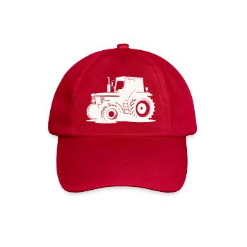 Tractor - Baseball Cap - classic red - Front