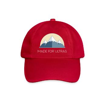 Mountains - Made for Ultras - Baseball Cap - classic red - Front