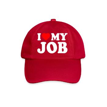 I love my job - Casquette classique - rouge classique - Devant