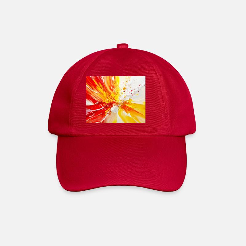 Fleur à l’huile - Casquette classique - rouge classique