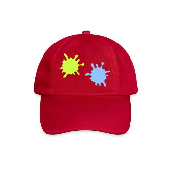 Éclaboussures de néon - Casquette classique - rouge classique - Devant