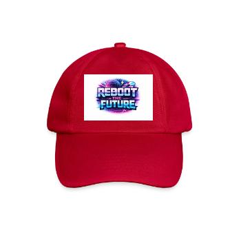 Reboot the Future Neon - Baseballkappe - klassisch Rot - Vorne