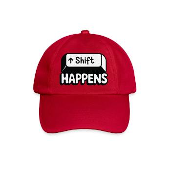 Shift Happens - Baseball Cap - classic red - Front