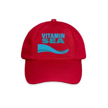 Vitamine Mer - Casquette classique - rouge classique - Devant