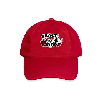 War No More – Sticker Peace & Humanity - Baseball Cap - classic red - Front