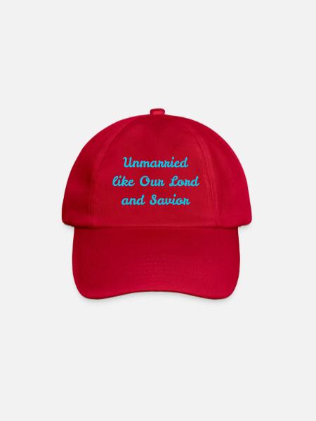 Unmarried Like Our Lord - Baseball Cap - classic red