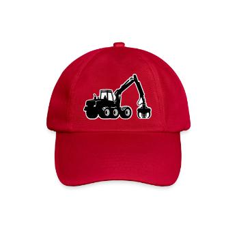Harvester Silhouette - Baseballkappe - klassisch Rot - Vorne