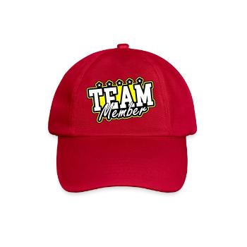 Team Member - Baseball Cap - classic red - Front