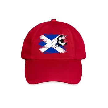 Scotland flag football used - Baseball Cap - classic red - Front